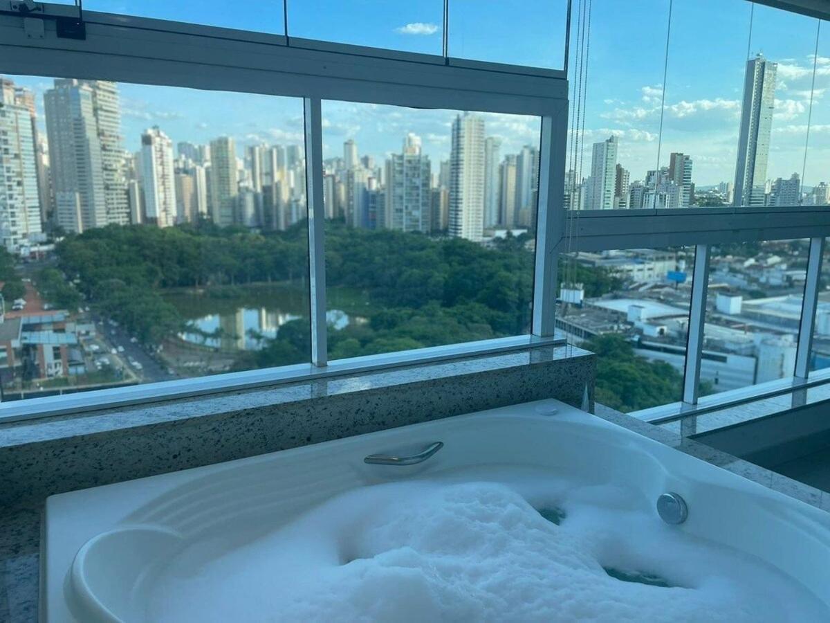 1 Qts.| 2 Hosp. | Jacuzzi Na Varanda | Linda Vista Goiânia Dış mekan fotoğraf