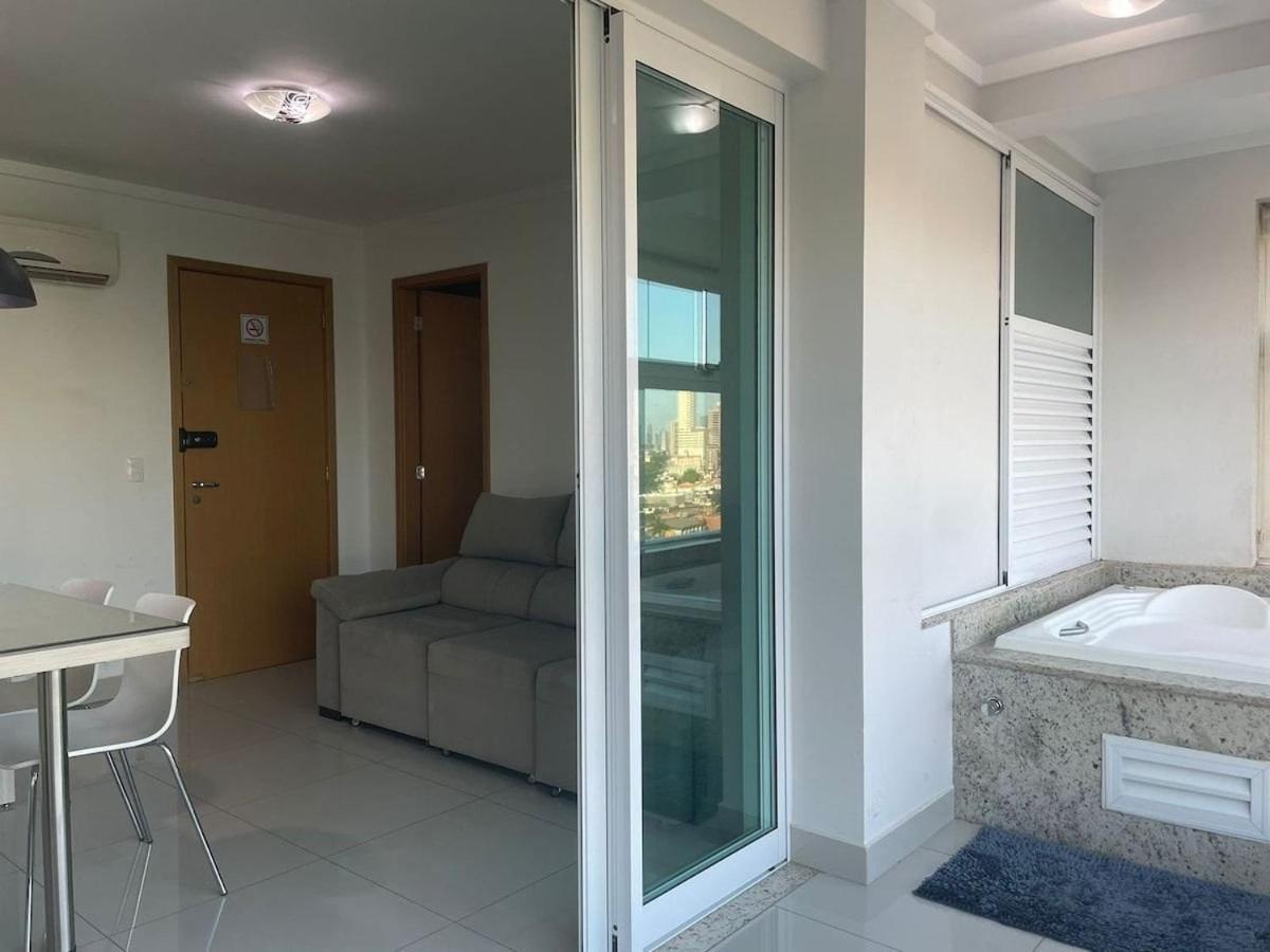 1 Qts.| 2 Hosp. | Jacuzzi Na Varanda | Linda Vista Goiânia Dış mekan fotoğraf