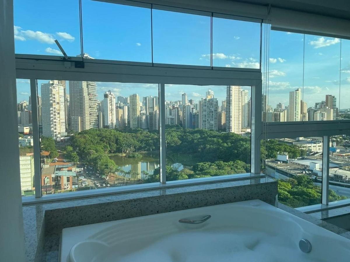 1 Qts.| 2 Hosp. | Jacuzzi Na Varanda | Linda Vista Goiânia Dış mekan fotoğraf
