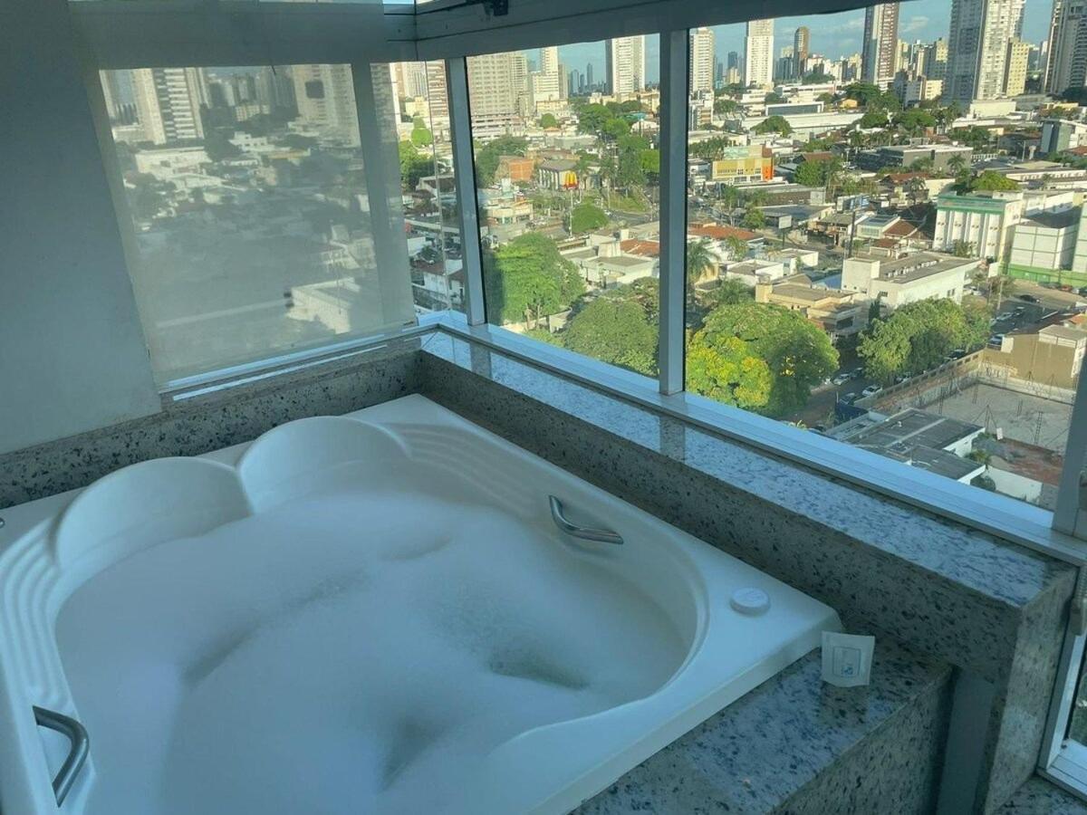 1 Qts.| 2 Hosp. | Jacuzzi Na Varanda | Linda Vista Goiânia Dış mekan fotoğraf
