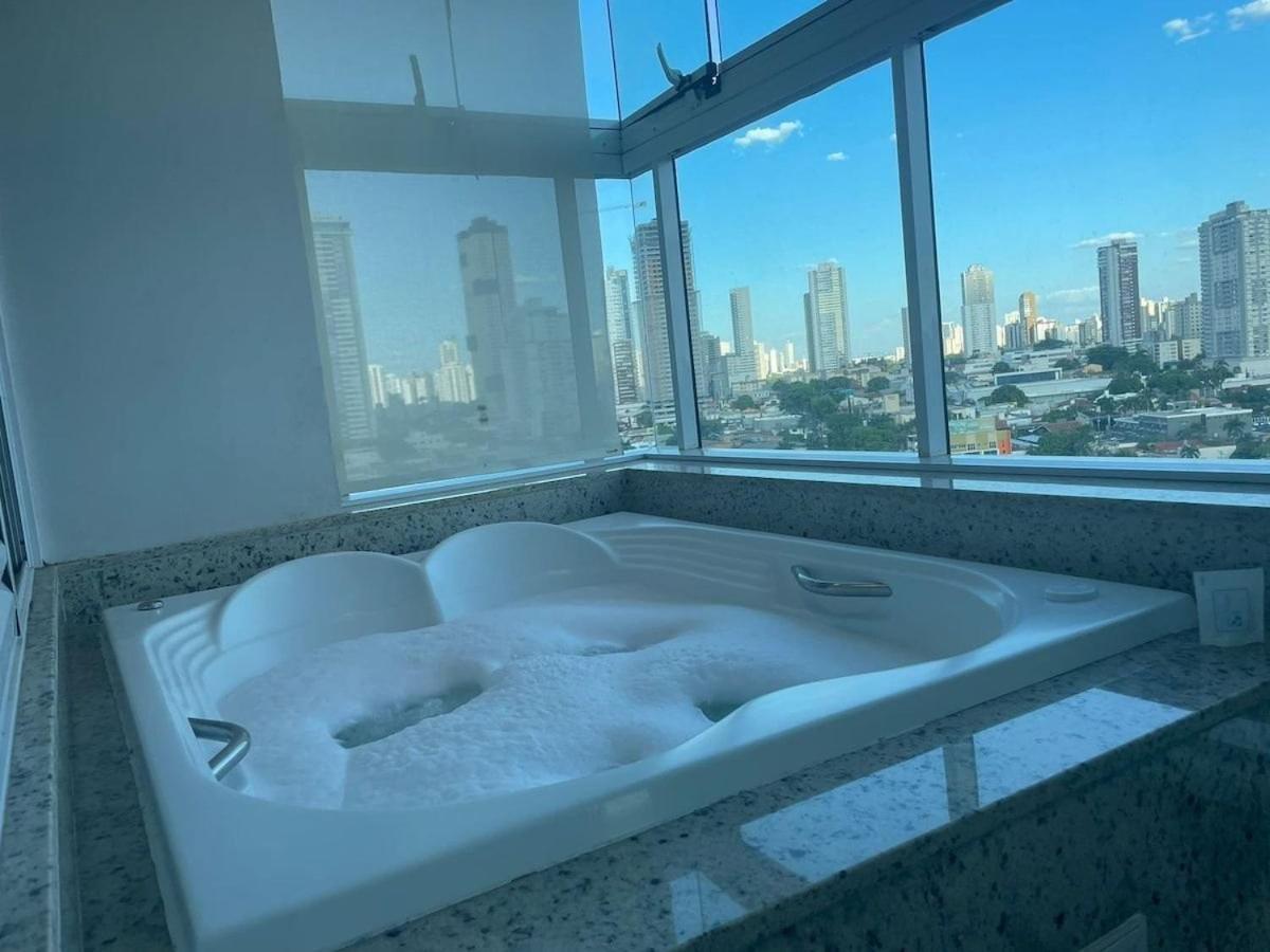 1 Qts.| 2 Hosp. | Jacuzzi Na Varanda | Linda Vista Goiânia Dış mekan fotoğraf