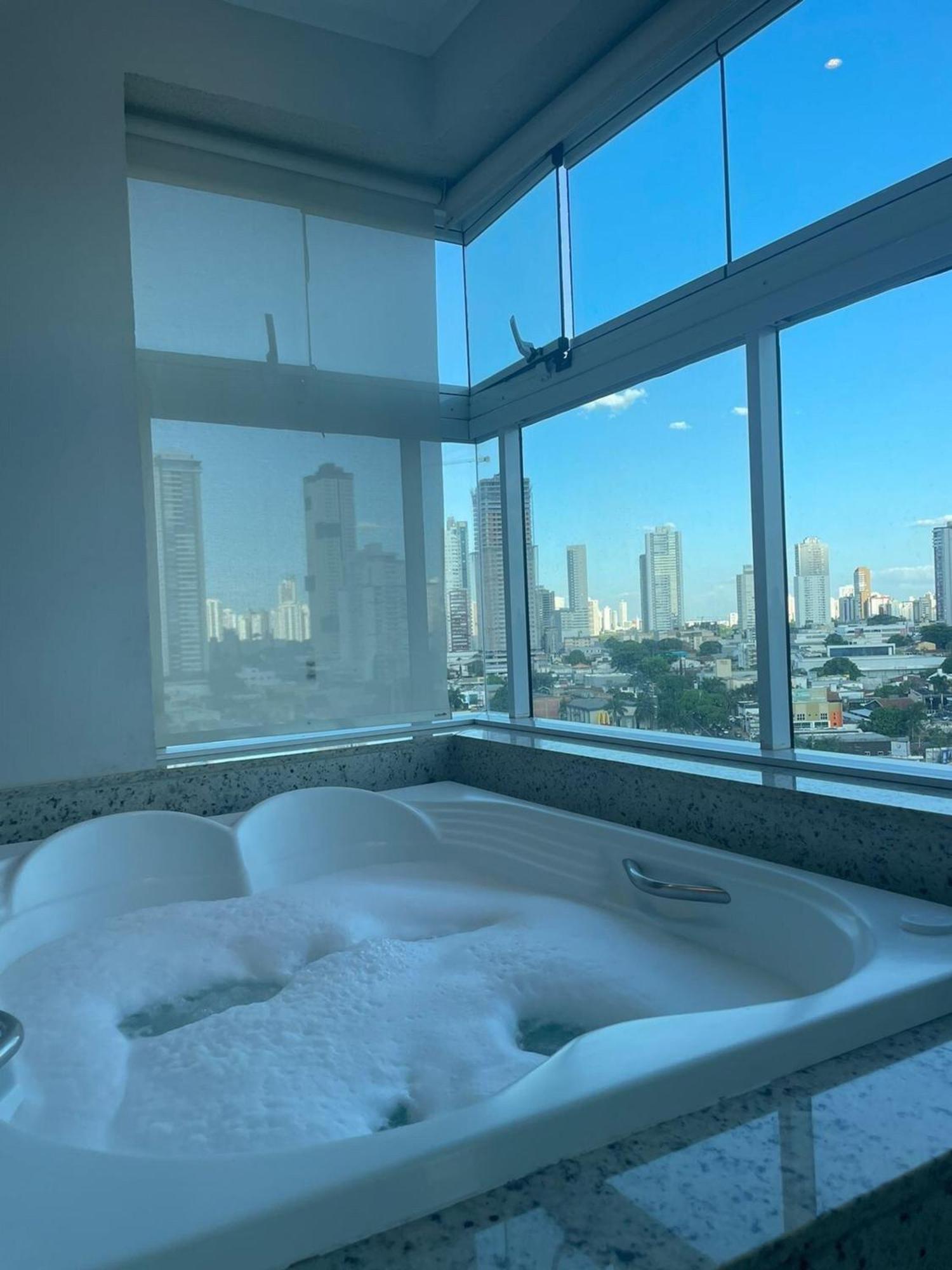 1 Qts.| 2 Hosp. | Jacuzzi Na Varanda | Linda Vista Goiânia Dış mekan fotoğraf