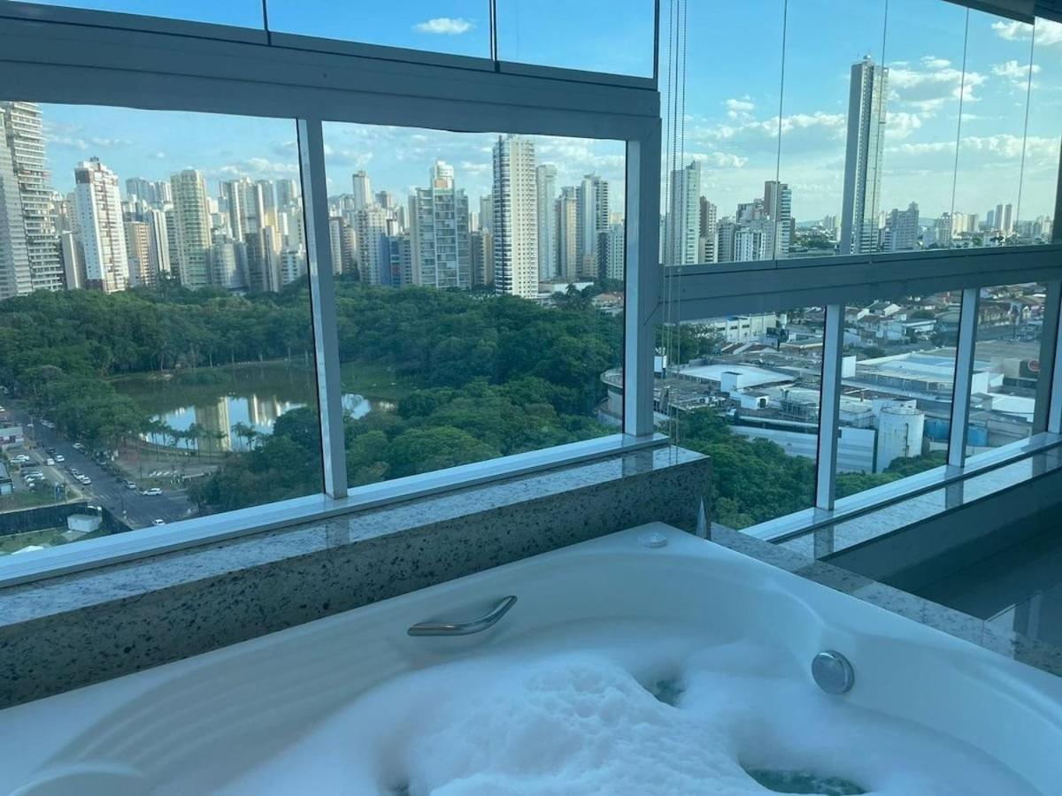 1 Qts.| 2 Hosp. | Jacuzzi Na Varanda | Linda Vista Goiânia Dış mekan fotoğraf