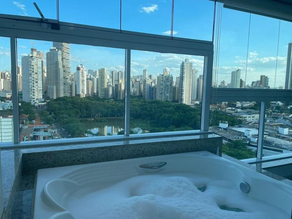 1 Qts.| 2 Hosp. | Jacuzzi Na Varanda | Linda Vista Goiânia Dış mekan fotoğraf